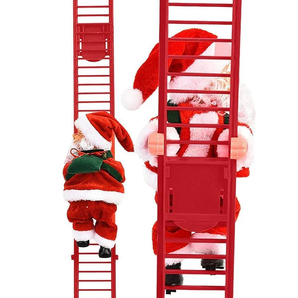 Climbing Santa  | Muzikale klimmende kerstman  | Leuk en Festief Decor