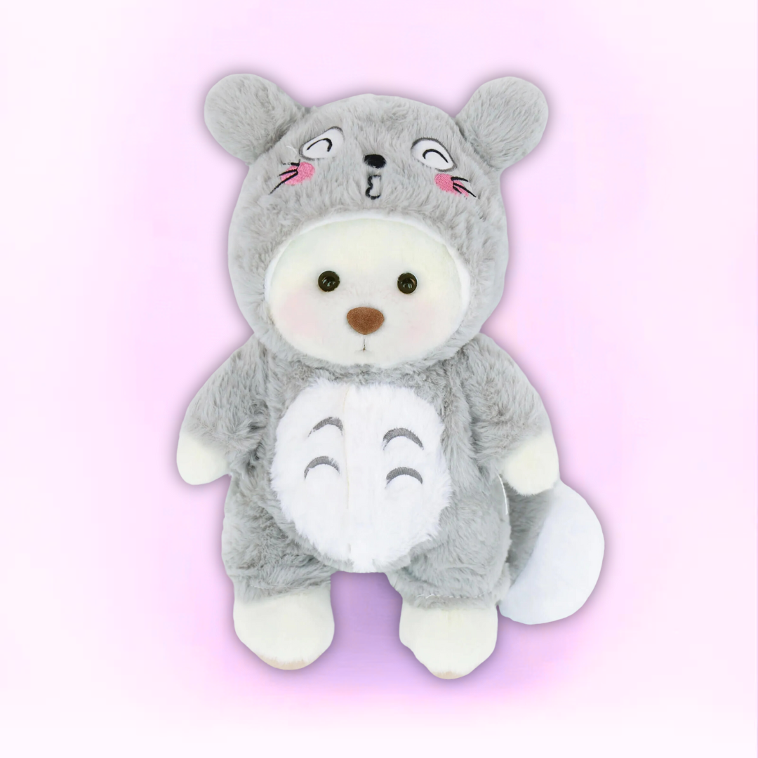 Doodoo BearBuddy™ - Fluffy teddy bear - Cuddly toy with outfit