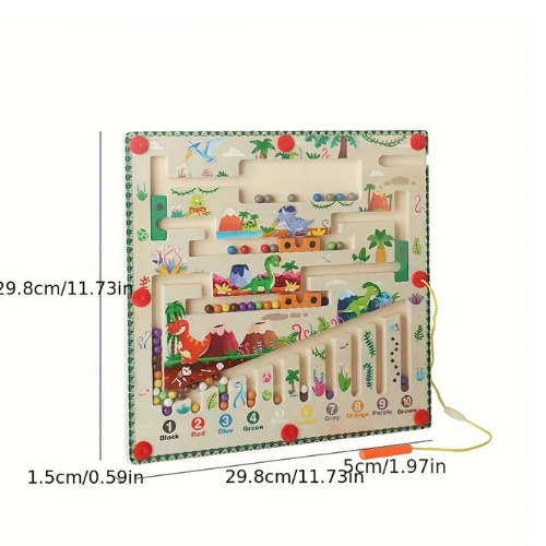 Magnetic SceneBoard™ - Montessori-scenelabyrintbræt - magnetisk brætspil 