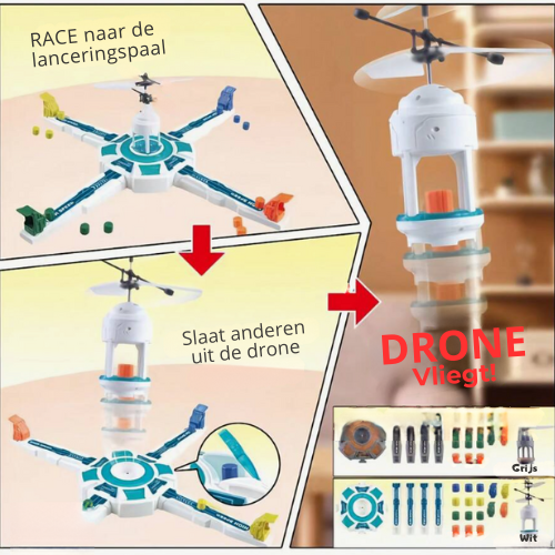 DroneCatcher Game™ - Sjovt og udfordrende spil - Brætspil 