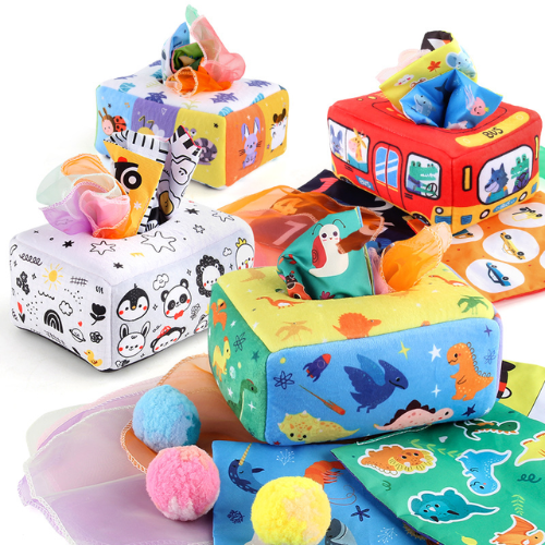 TissueTreasure Box™ - Magic tissue toy box - Multifunctional toy 