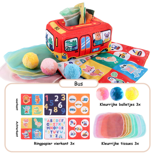 TissueTreasure Box™ - Magic tissue toy box - Multifunctional toy 