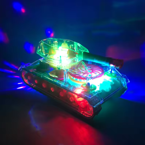 LightShow Tank™ - Toy tank with light and sound