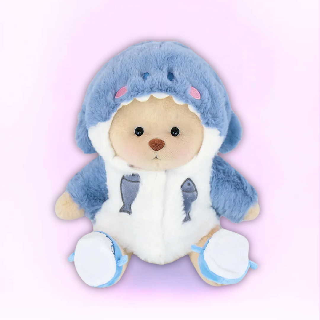 Doodoo BearBuddy™ - Fluffy teddy bear - Cuddly toy with outfit