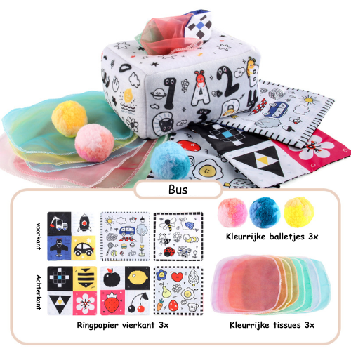 TissueTreasure Box™ - Magic tissue toy box - Multifunctional toy 