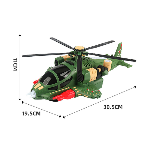 LightShow Military Helicopter™ - Toy helicopter