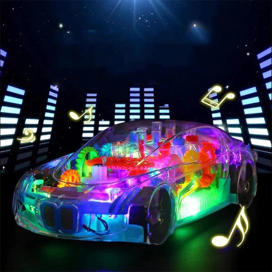 Lightshow Car™ - Melodisk natlegetøj