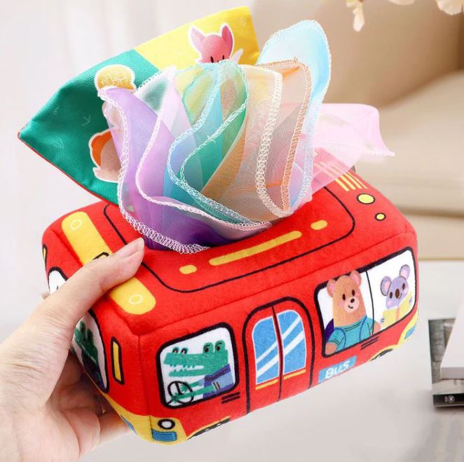 TissueTreasure Box™ - Magic tissue toy box - Multifunctional toy 