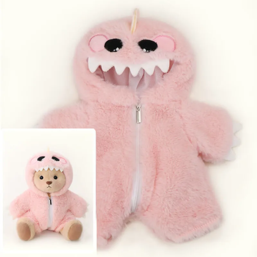 Doodoo BearBuddy™ - Fluffy teddy bear - Cuddly toy with outfit