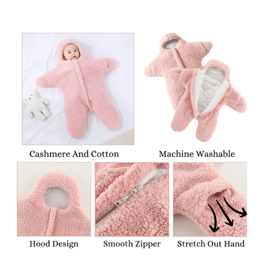 BabyStar SleepSweetie™ - Keep your baby nice and warm and comfortable - Baby sleeping bag